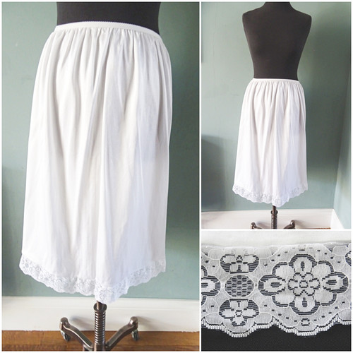 Vintage half slip - half, petticoat