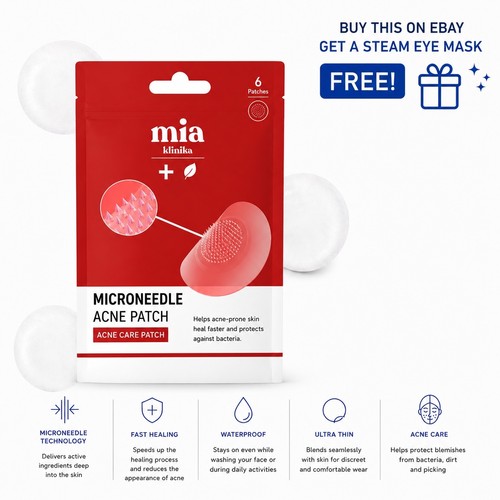 Microneedle acne patches - microneedle, –