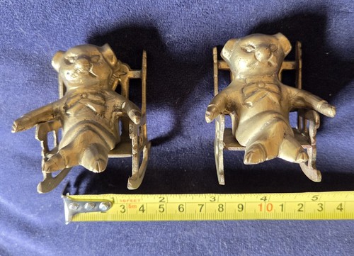 Brass bears rocking - on,