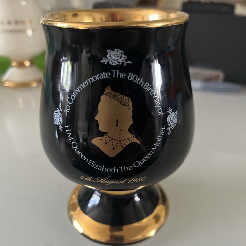 Prinknash goblet the 80th - goblet,