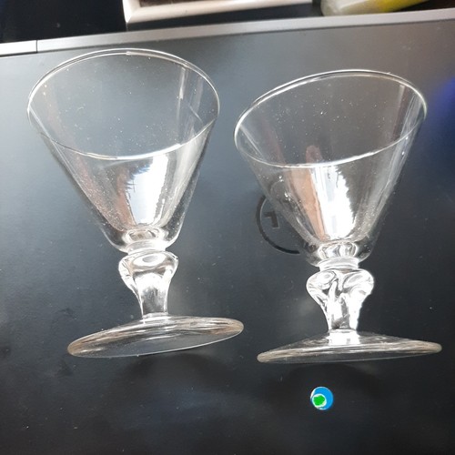 Vintage glass sherry liqueur - glass,