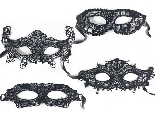 Black venetian masquerade eye - venetian,