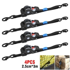 4Pack Heavy Duty Retractable