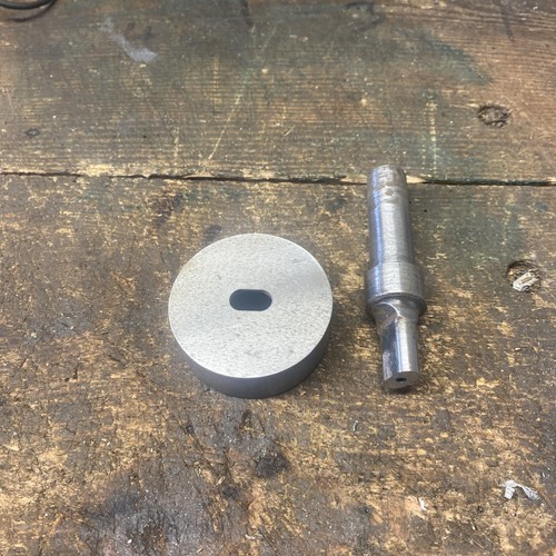 Fly press punch die lozenge - press, &