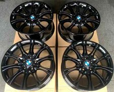 Genuine BMW MV2 135M 18" Alloy Wheels: Gloss Black E36 E46 E85 E86 3 SERIES & Z4