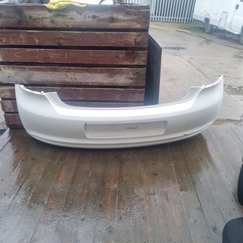 Polo rear bumper white - 6r,