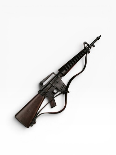 Vintage action man m16 rifle - man,