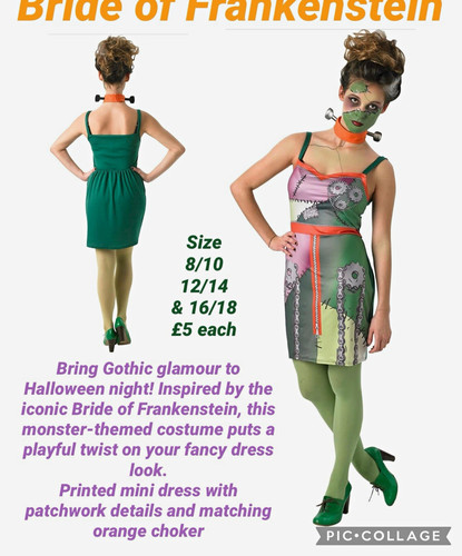 Bride frankenstein girls - bride,