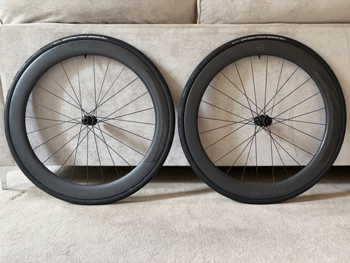 Black inc carbon sixty wheels - black,