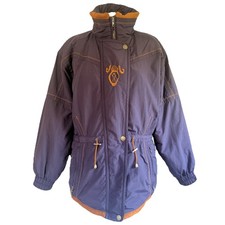 Sunice Womens Snow Ski Jacket Size 8 Purple Thermal Insulation VGC