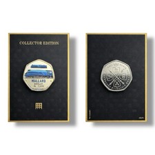 The Mallard Train 50p Shaped