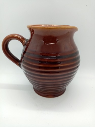Vintage denmead pottery - vintage, brown