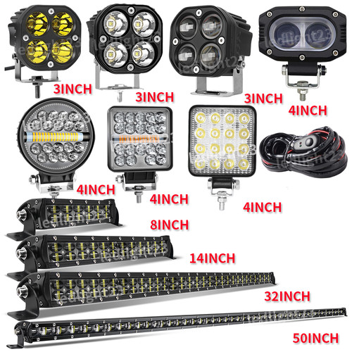 Led work light bar spot - work, flood