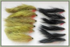 Zonkers, Trout Flies, 12 Pack