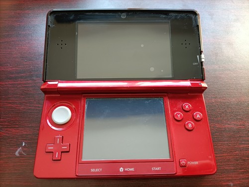 Nintendo 3ds red console - nintendo,