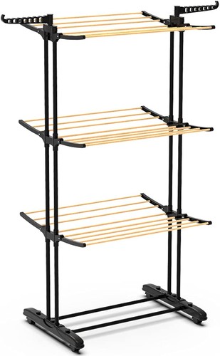 Tier foldable clothes drying - foldable,
