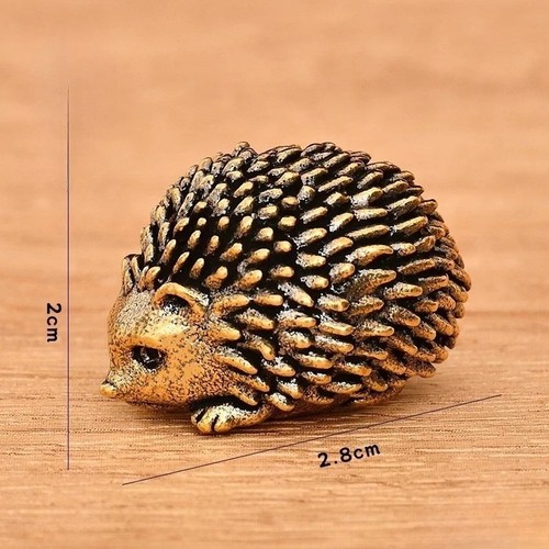 Vintage copper hedgehog - vintage,