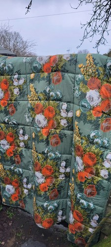 Vintage cotton rose print - vintage,