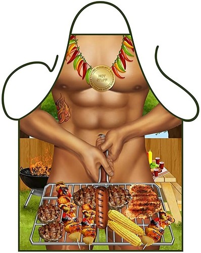 Men novelty aprons - men's,