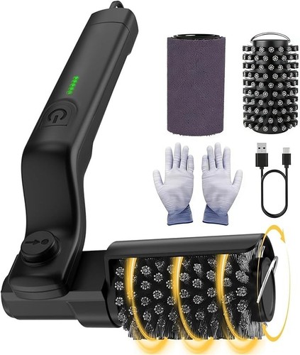 Electric grill brush speed - brush, 3-speed