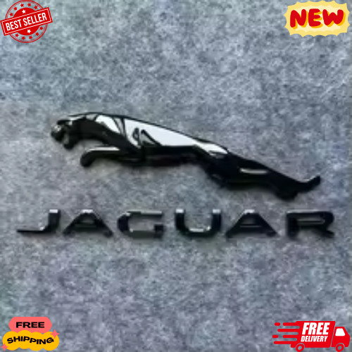 New jaguar metal car - 3d, hood