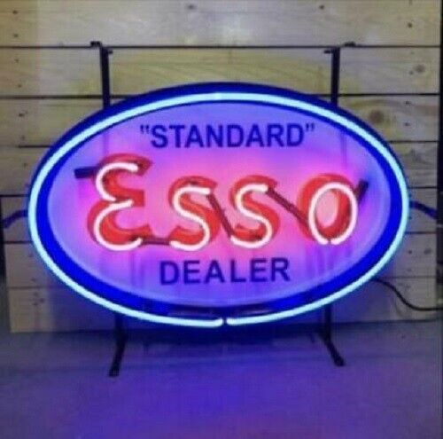 Esso standard dealer glass - esso,