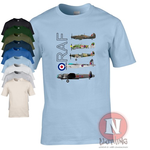 Raf ww2 aircraft shirt - ww2,