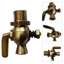 1* TRACTOR RADIATOR ENGINE BLOCK DRAIN TAP BRASS 1/4 BSP NUFFIELD LEYLAND 30007