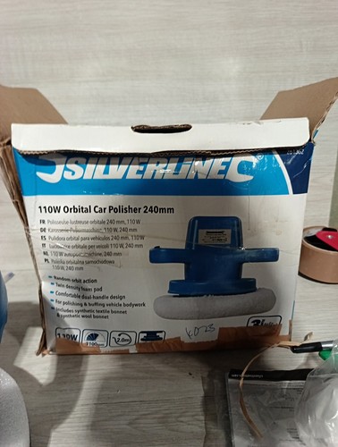 Silverline 110w orbital car - silverline,