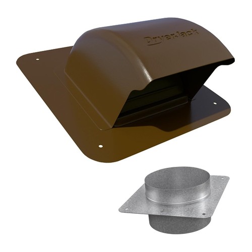 Low profile roof vent - roof, dryer