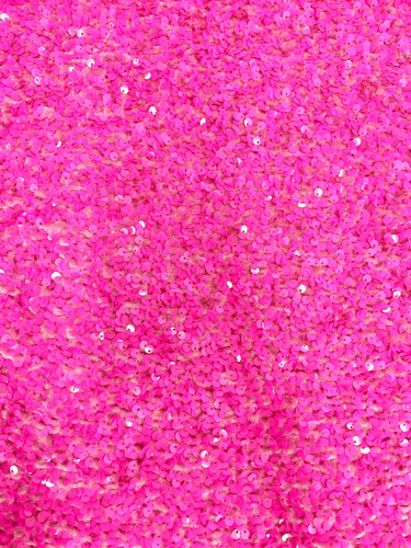 Stephanie hot pink - sequins, on