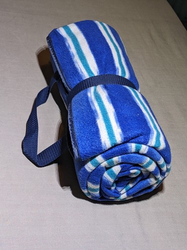 Striped picnic rug - striped,