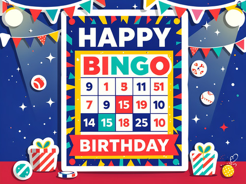 Happy bingo birthday - bingo,