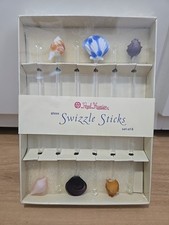 Glass Swizzle Sticks Cocktail