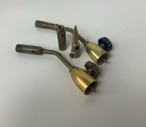 Vintage brass propane - propane, torch
