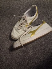 diadore white and gold size 10