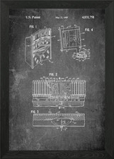 Retro Jukebox Framed Wall Art