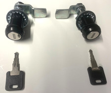 Pair of Compression Type Gas Locker Lock + Keys Elddis Swift Lunar Caravan GLL6P