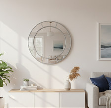 Large Round window wall Mirror