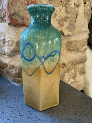 Vintage mdina glass strata sea - mdina,