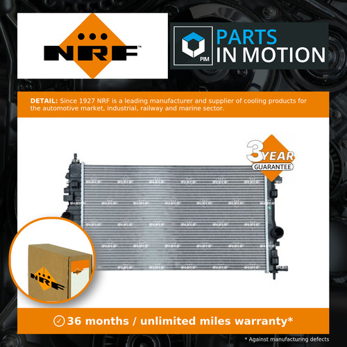 Radiator fits vauxhall - radiator,