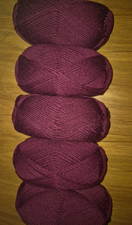 5 X 100G BALLS ROWAN PURE WOOL