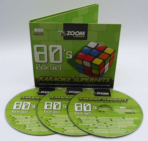 Zoom karaoke 80 s - karaoke, cd+g