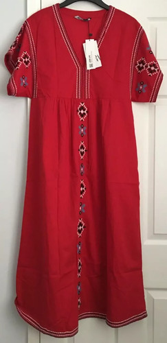 Zara tunic kaftan dress - ,