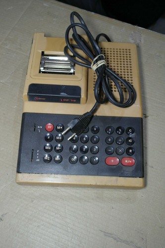 Elka calculator 70s desktop - elka,