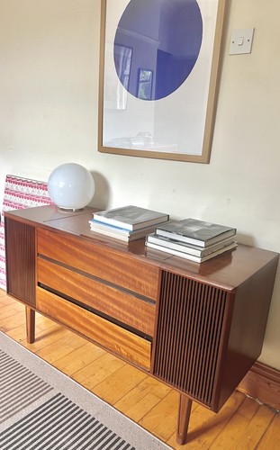 Mid century radiogram - mid, hmv