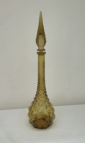 Vintage retro amber glass - retro,