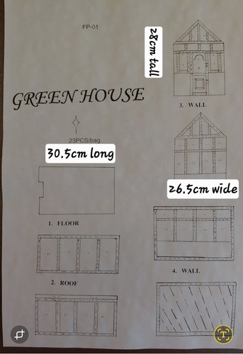 Dolls house conservatory - dolls,