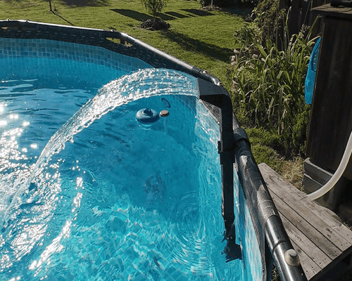 Pool waterfall attachment for - pool,