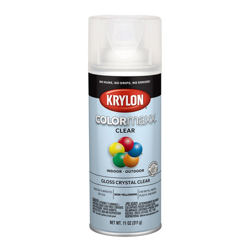 Krylon gloss crystal clear 12 - crystal,